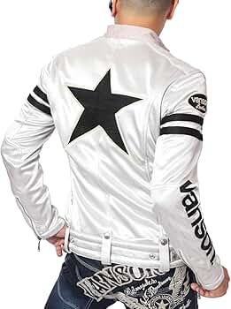 【59】Vanson ボンディングライダースジャケット　シルバー 59】Vanson ボンディングライダースジャケット シルバー